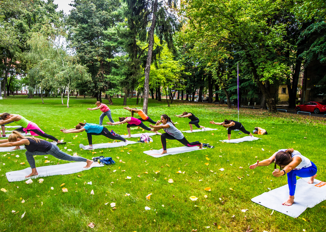 Outdoor Yoga Session